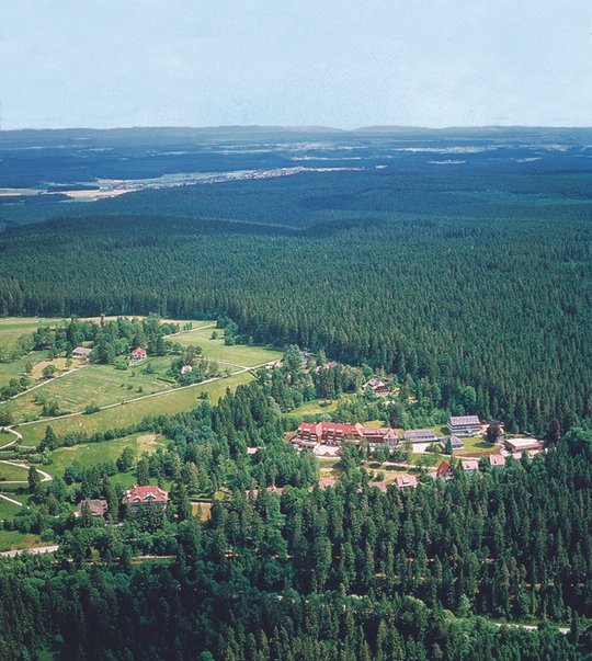 Luftbild Umgebung Gesundheitspark Hohenfreudenstadt