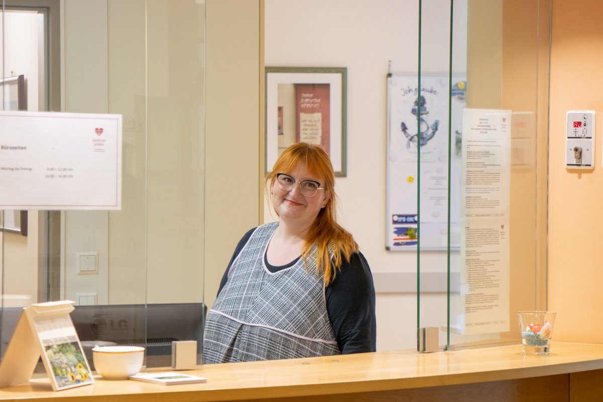 Der Empfang im Seniorenzentrum Martha-Maria Nagold
