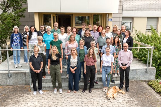 Ein Gruppenbild der Klinik für Psychosomatische Medizin und Psychotherapie