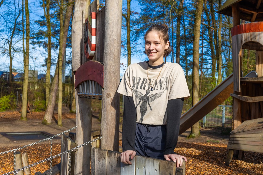 Leni Koestler macht ihr Diakonisches Jahr / FSJ bei Martha-Maria.