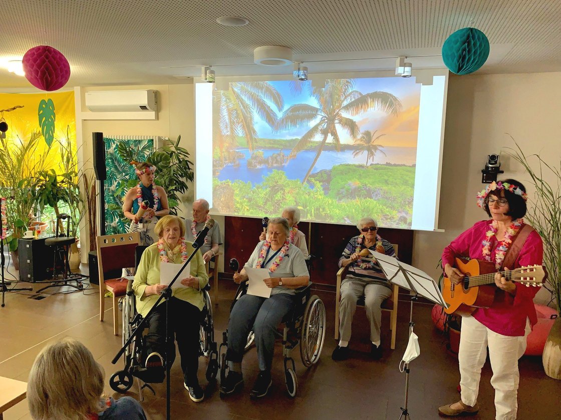 Sommerfest Bewohner Chor