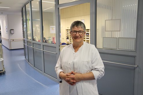 Dr. Katrin Klein in der Geriatrischen Rehabilitation am Krankenhaus Martha-Maria Nürnberg