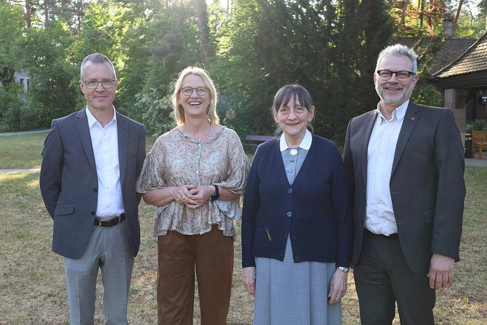 Die scheidenden Mitglieder des Verwaltungsrats